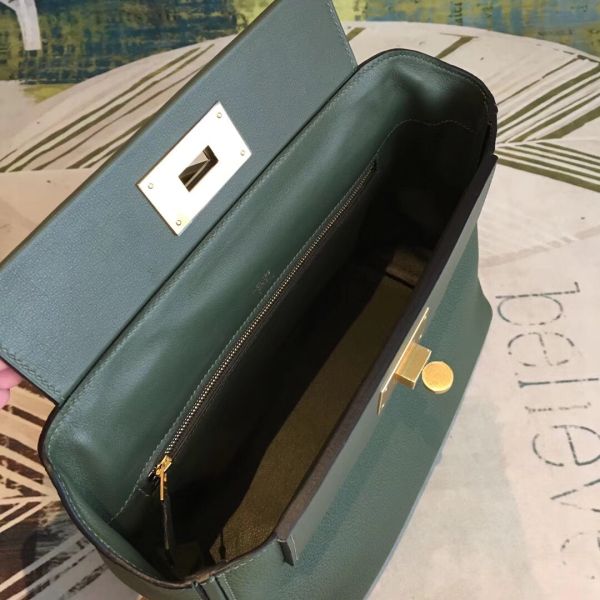 Hermes 24/24 29 Bag In Canopee Clemence Calfskin - Image 3