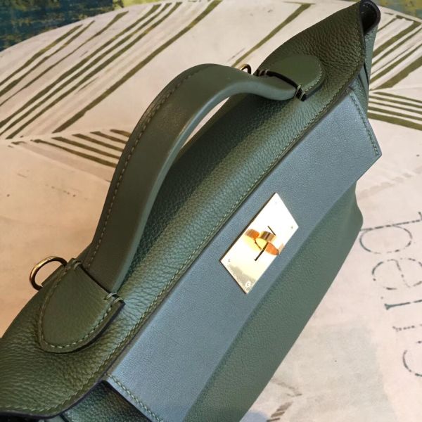 Hermes 24/24 29 Bag In Canopee Clemence Calfskin - Image 4