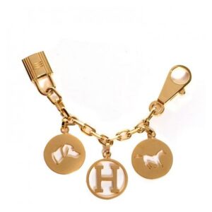 Hermes Gold Breloque Bag Charm
