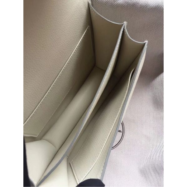 Hermes Constance 18 Handmade Bag In White Epsom Leather - Image 7