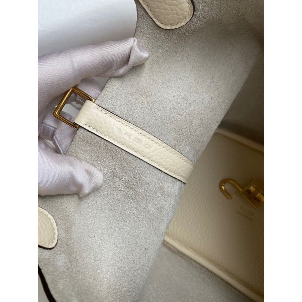 Hermes Picotin Lock 18 Handmade Bag in Nata Clemence Leather - Image 7