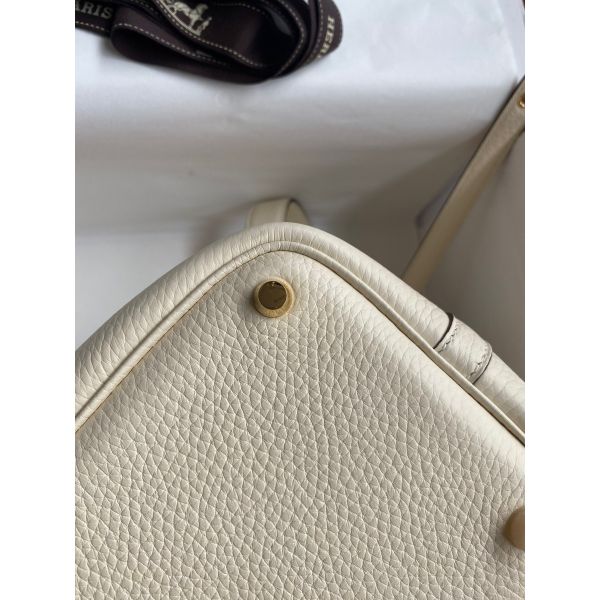 Hermes Picotin Lock 18 Handmade Bag in Nata Clemence Leather - Image 9