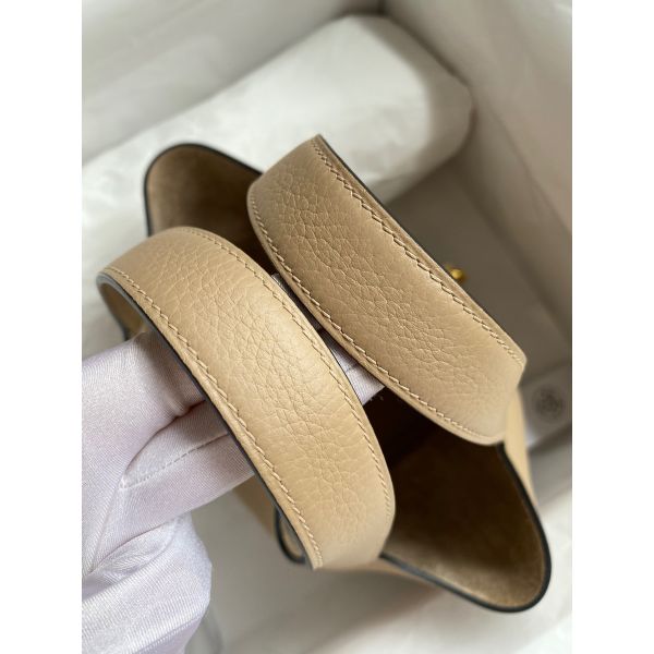 Hermes Picotin Lock 18 Handmade Bag in Trench Clemence Leather - Image 5