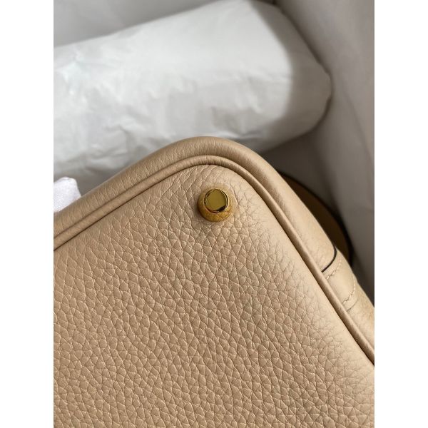 Hermes Picotin Lock 18 Handmade Bag in Trench Clemence Leather - Image 8