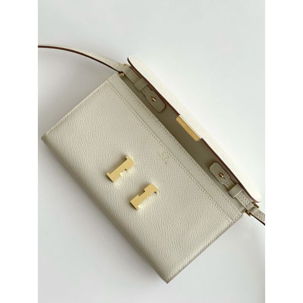 Hermes Constance To Go Wallet in Craie Epsom Calfskin - Image 4