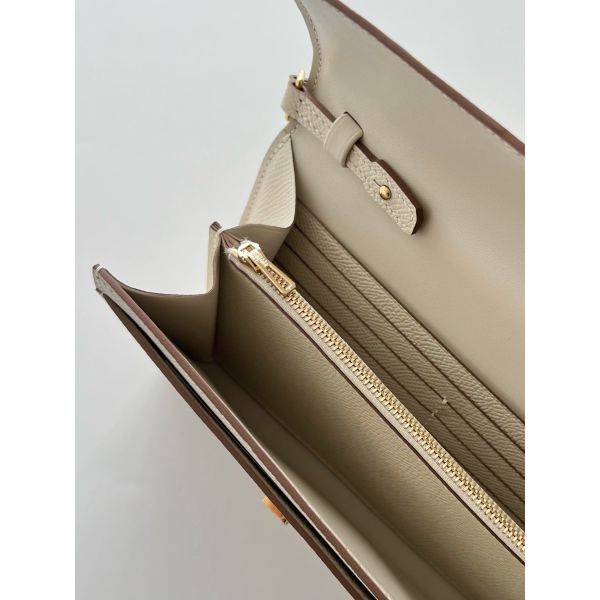 Hermes Constance To Go Wallet in Craie Epsom Calfskin - Image 7