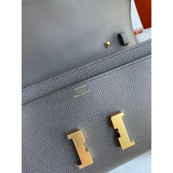 Hermes Constance To Go Wallet in Etain Epsom Calfskin - Image 7