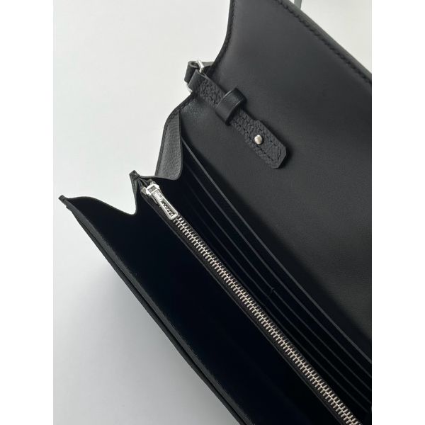 Hermes Constance To Go Wallet in Black Epsom Calfskin - Image 7